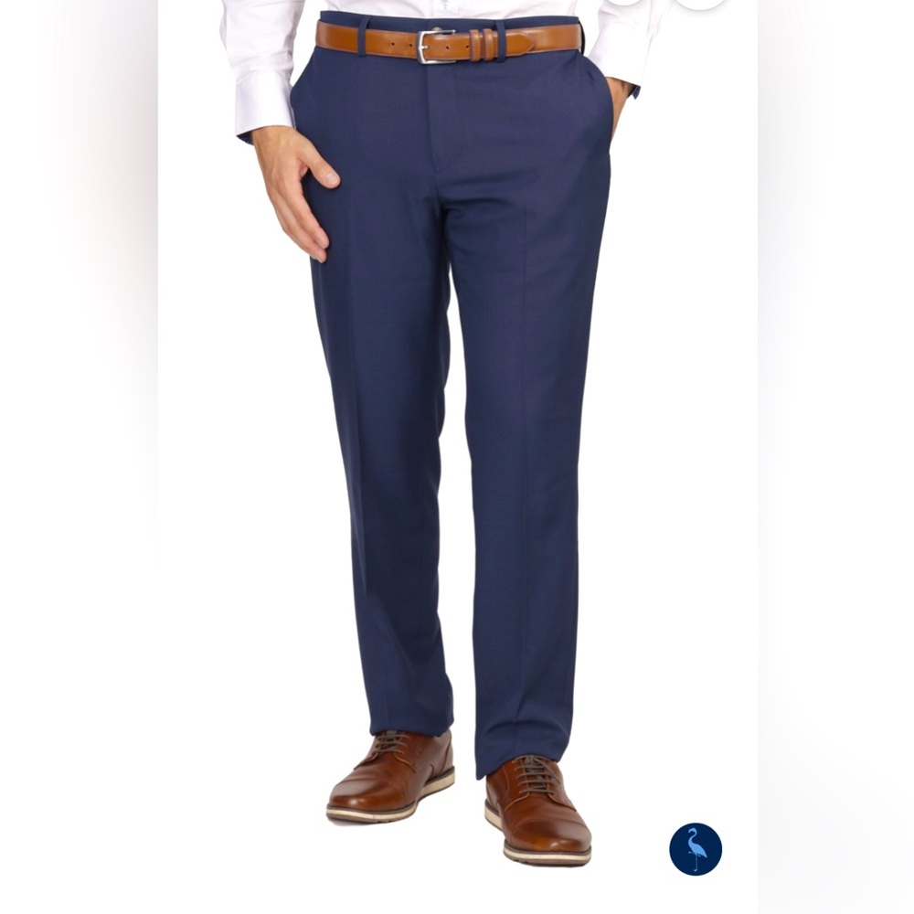 TailorByrd Pants Navy Blue New Tags gift for him office career school business